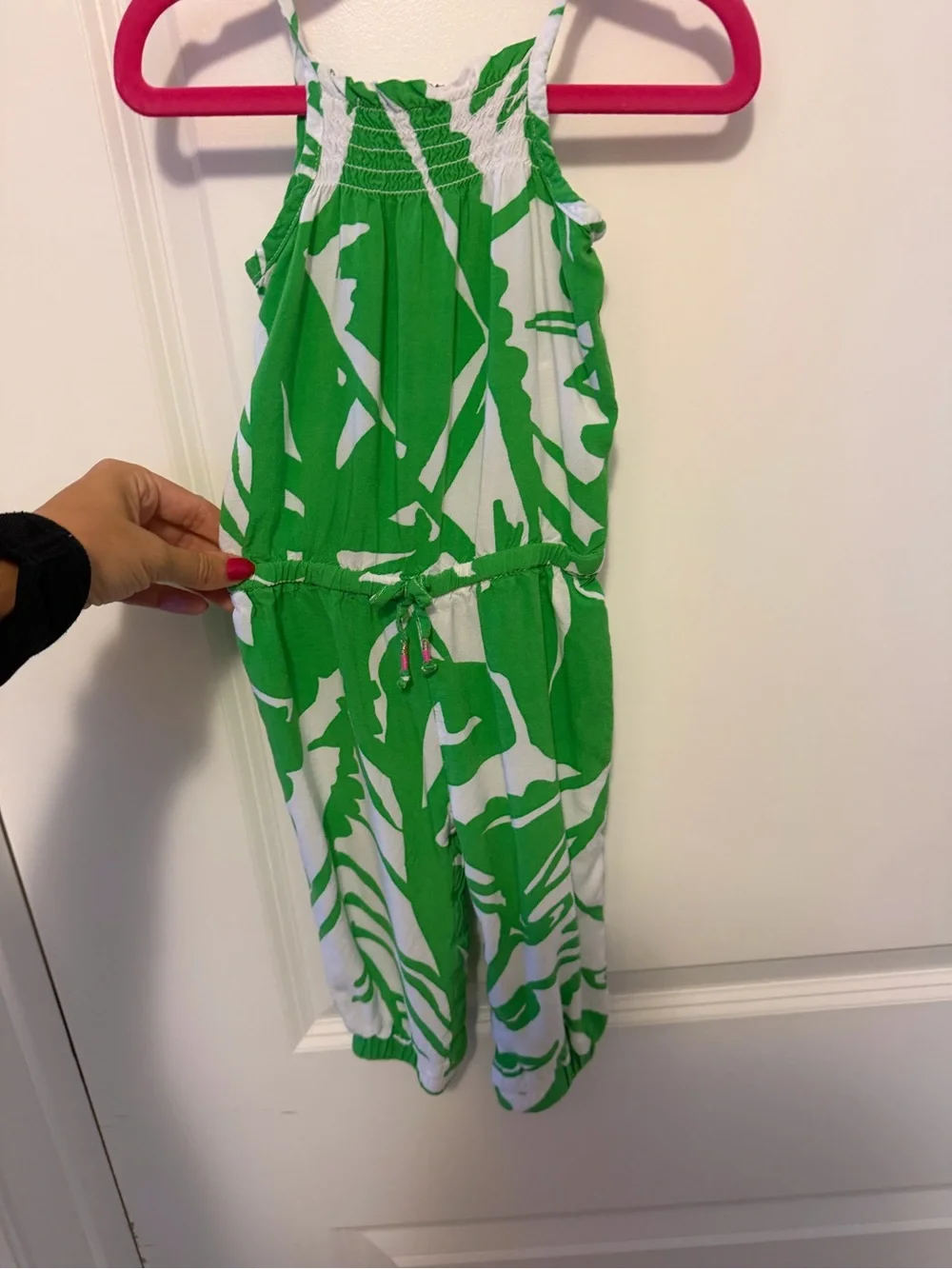 Lilly Pulitzer for Target Green Tropical Girls Jumpsuit. 20th anniversary